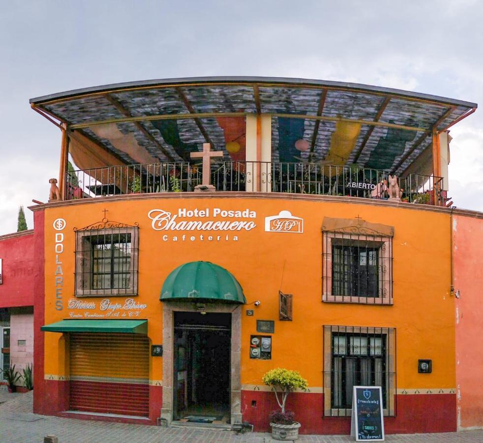 Hotel Posada Chamacuero Comonfort Eksteriør bilde